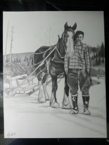 graphite on bristol.